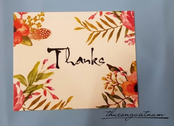 Tag Thanks hoa ngang 8x10 2 cái