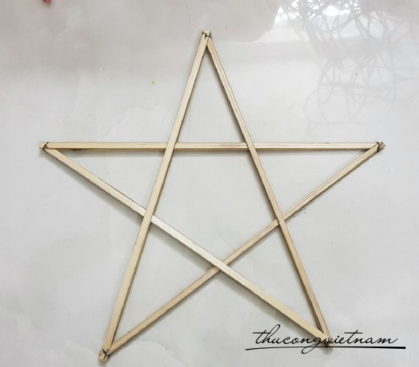 Khung lồng đèn ngôi sao 40cm