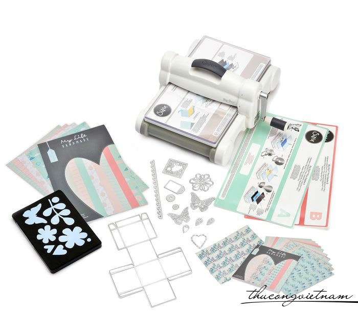 Máy cắt hình Sizzix Big Shot Plus Starter Kit (loại to) - không kèm khuôn