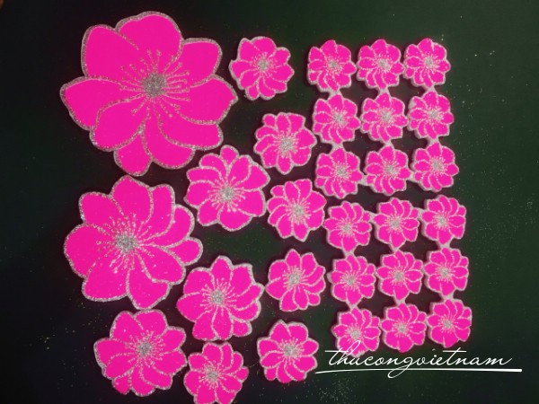 Hoa đào xốp