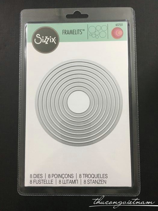 657551-Khuôn cắt Sizzix Framelits Circles