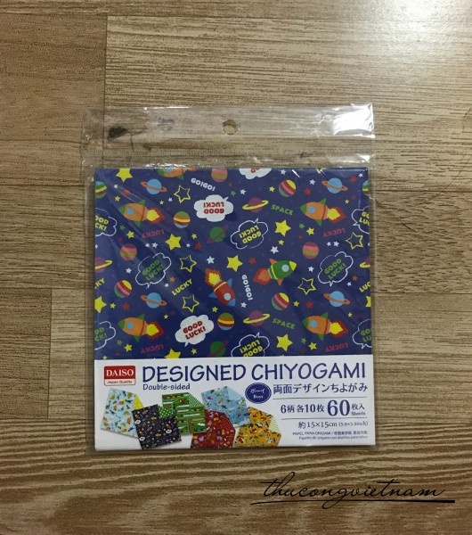 Giấy origami toy 60 tờ