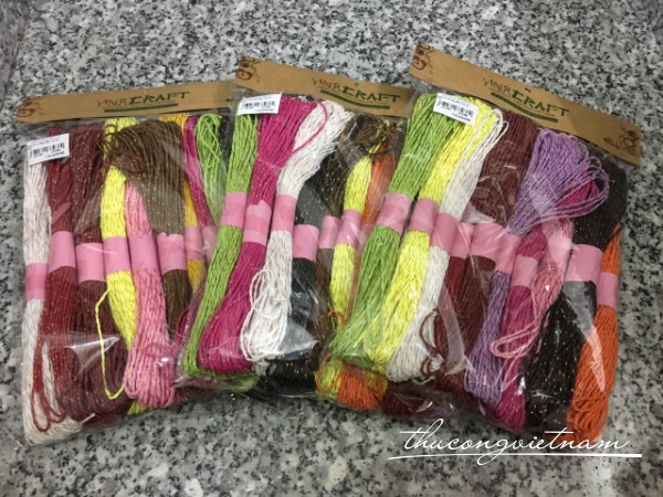 Combo 10 dây giấy nhỏ bó 17m