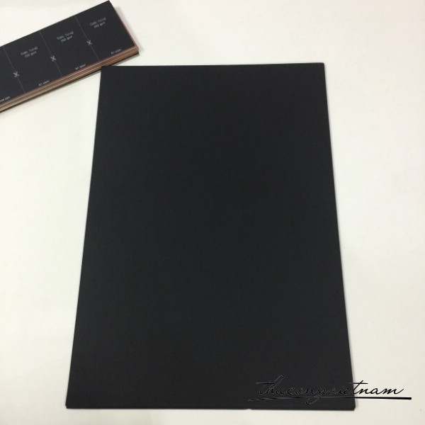 TV080_300gsm Đen trơn 7k