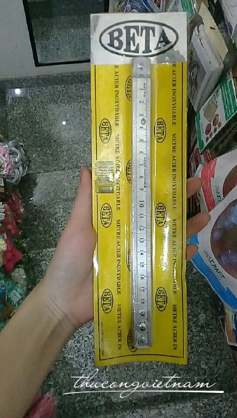Thước gấp 1000mm Beta màu trắng