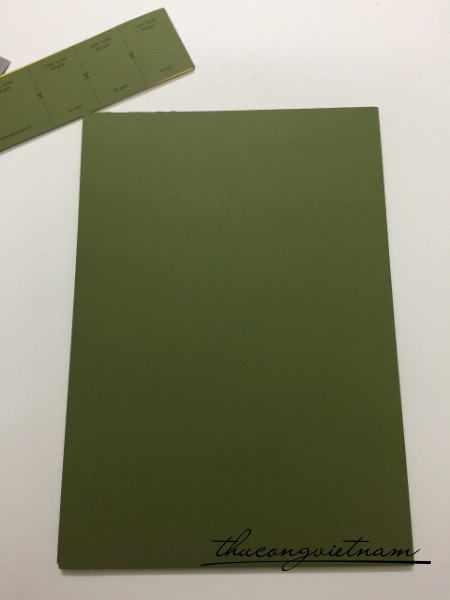 TV193_180gsm Xanh rêu có vân 4k