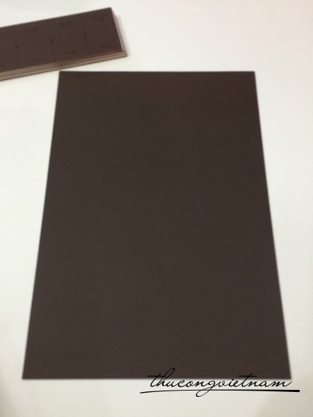 TV122_120gsm Nâu trơn mỏng 3k