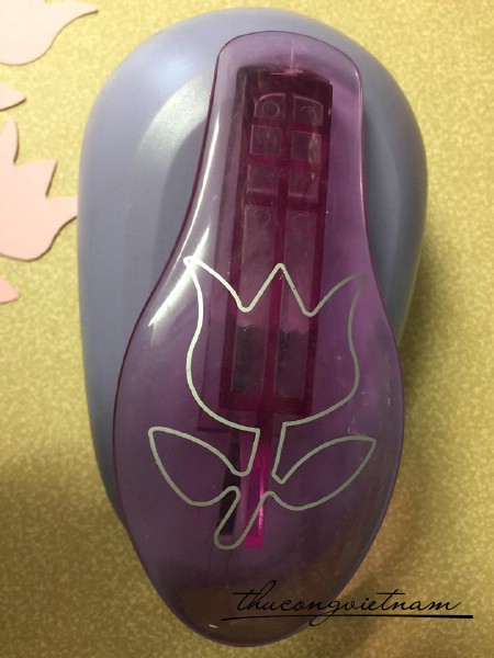DH7-18-1 Dập hình trợ lực hoa tulip 7cm (3