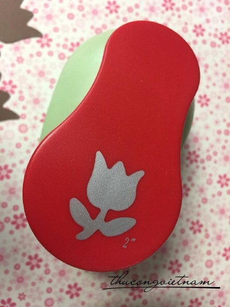 DH5-18-1 Dập hình trợ lực hoa tulip 5cm (2