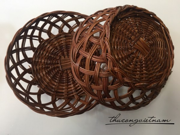 Rổ mây 19cm