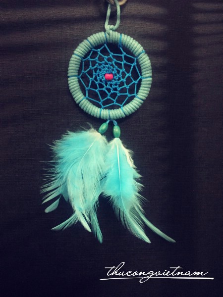 Vòng dreamcatcher tròn 5cm mẫu 2