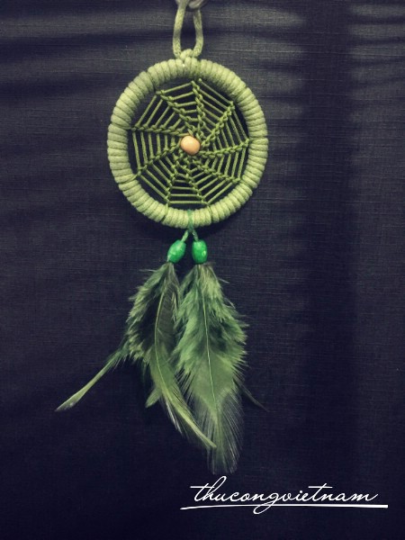 Vòng dreamcatcher tròn 5cm mẫu 3