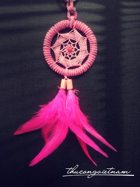 Vòng dreamcatcher tròn 5cm mẫu 4