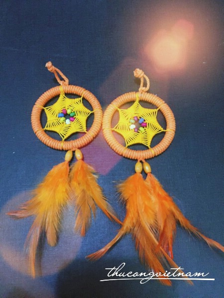 Vòng dreamcatcher tròn 5cm mẫu 5