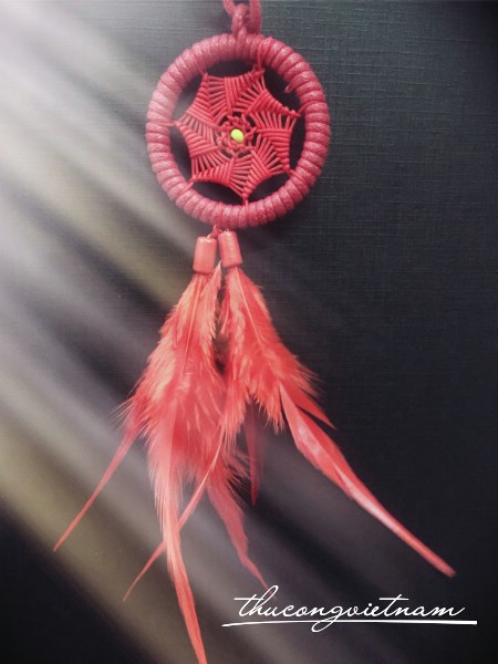 Vòng dreamcatcher tròn 5cm mẫu 8