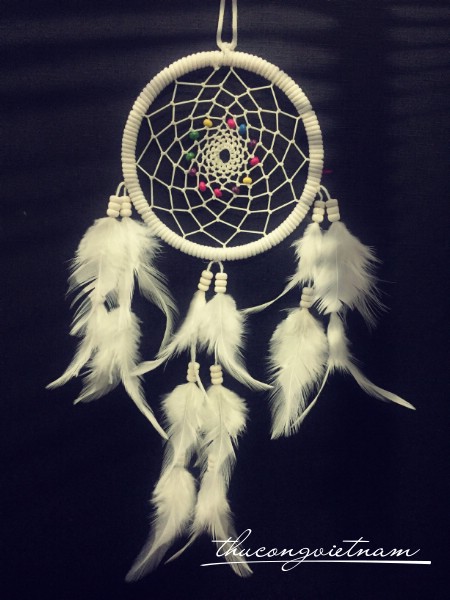 Vòng dreamcatcher tròn 9.5cm mẫu 8