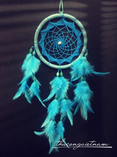Vòng dreamcatcher tròn 9.5cm mẫu 9