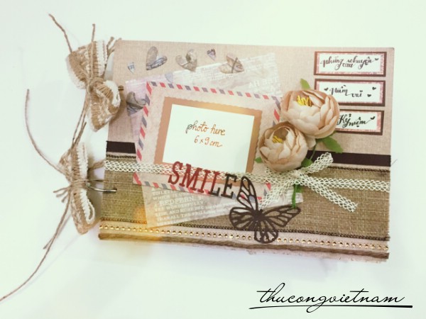 Album scrapbook Những câu chuyện, niềm vui, kỷ niệm