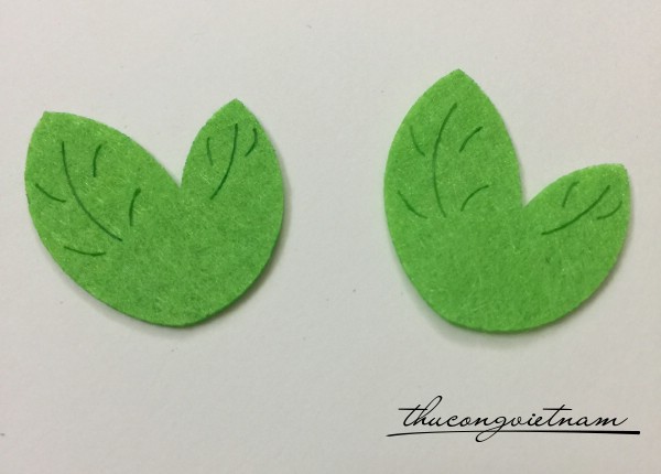 Lá nỉ lớn mẫu 1