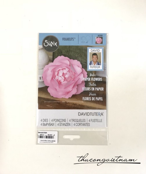 662400-Khuôn cắt Sizzix Framelits large peony