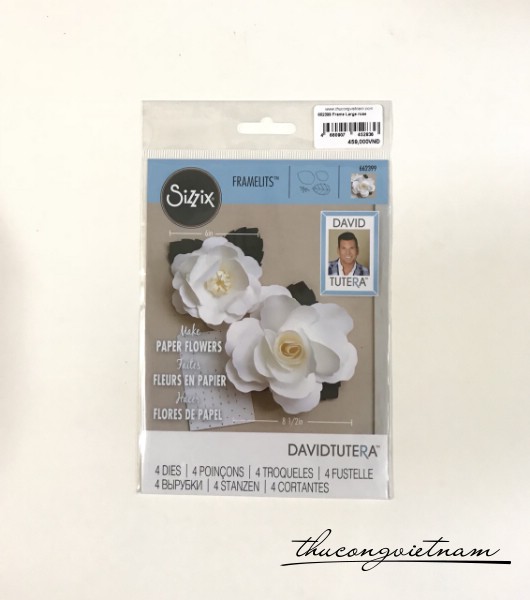 662399-Khuôn cắt Sizzix Framelits large rose