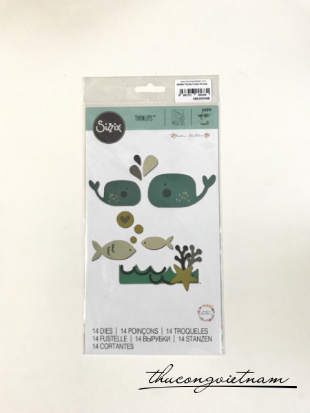 662099-Khuôn cắt Sizzix Thinlits Under the sea