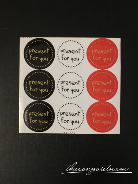 Sticker present for you