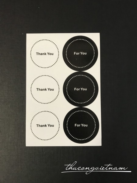 Sticker Thanh You - For You