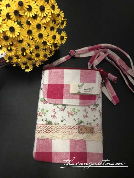 Túi vải handmade A.V.H. mẫu 3