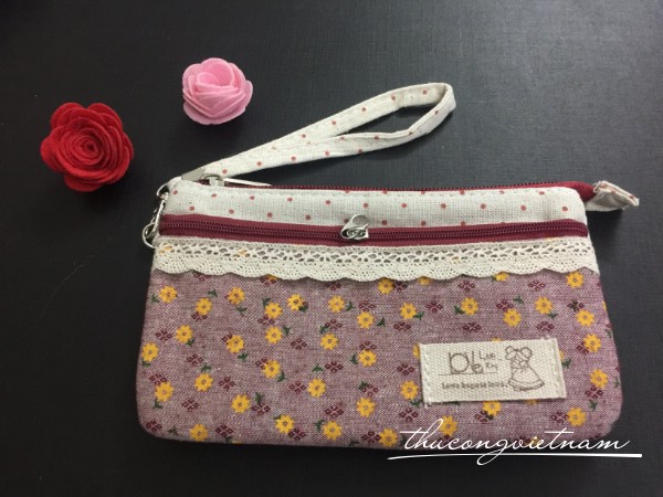 Ví cầm tay 10x18cm mẫu 1