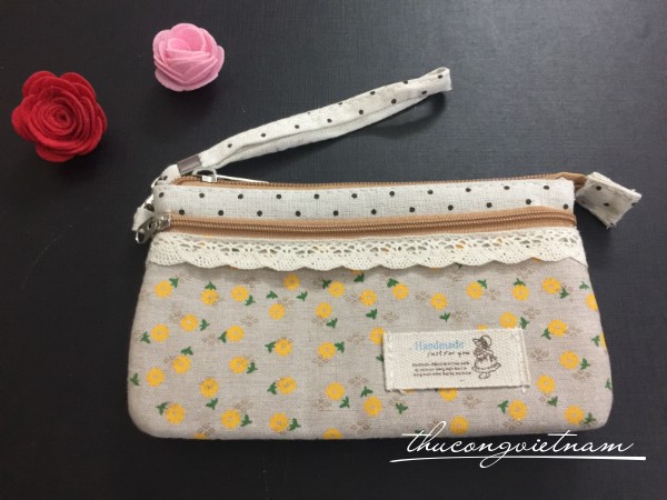 Ví cầm tay 10x18cm mẫu 2