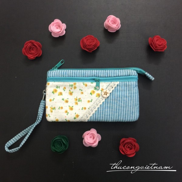 Ví cầm tay 10x18cm mẫu 12