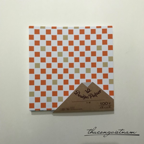 Giấy origami design paper komon 100 tờ